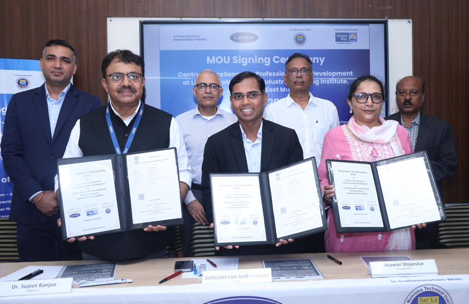 "Carrier India and Lalji Mehrotra Technical Institute join hands to establish a Centre of Excellence in HVAC Skill Development, empowering students with future-ready careers."